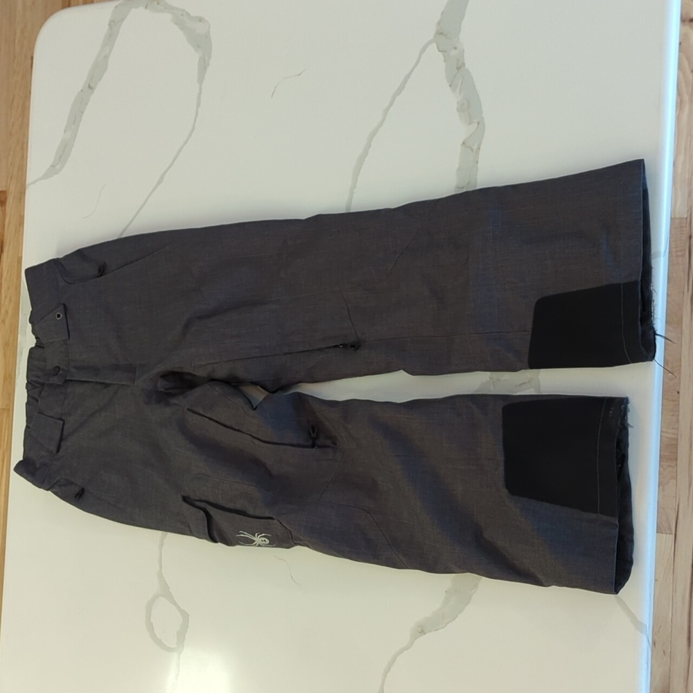 Spider ski pants small gray